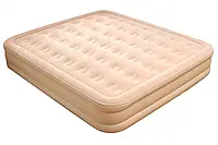 Надувний матрац двоспальний JR-5063 (200*180*40см) з акумуляторним насосом типу Type-C
