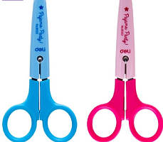 Ножиці дитячі різнокольорові  6011 з футляром