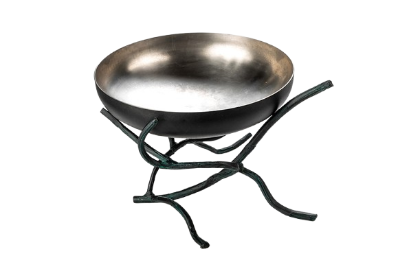 Підставка Restam набір Forest Lake (підст. гілка чорн. мат+тарілка сатін) окремо не прод.