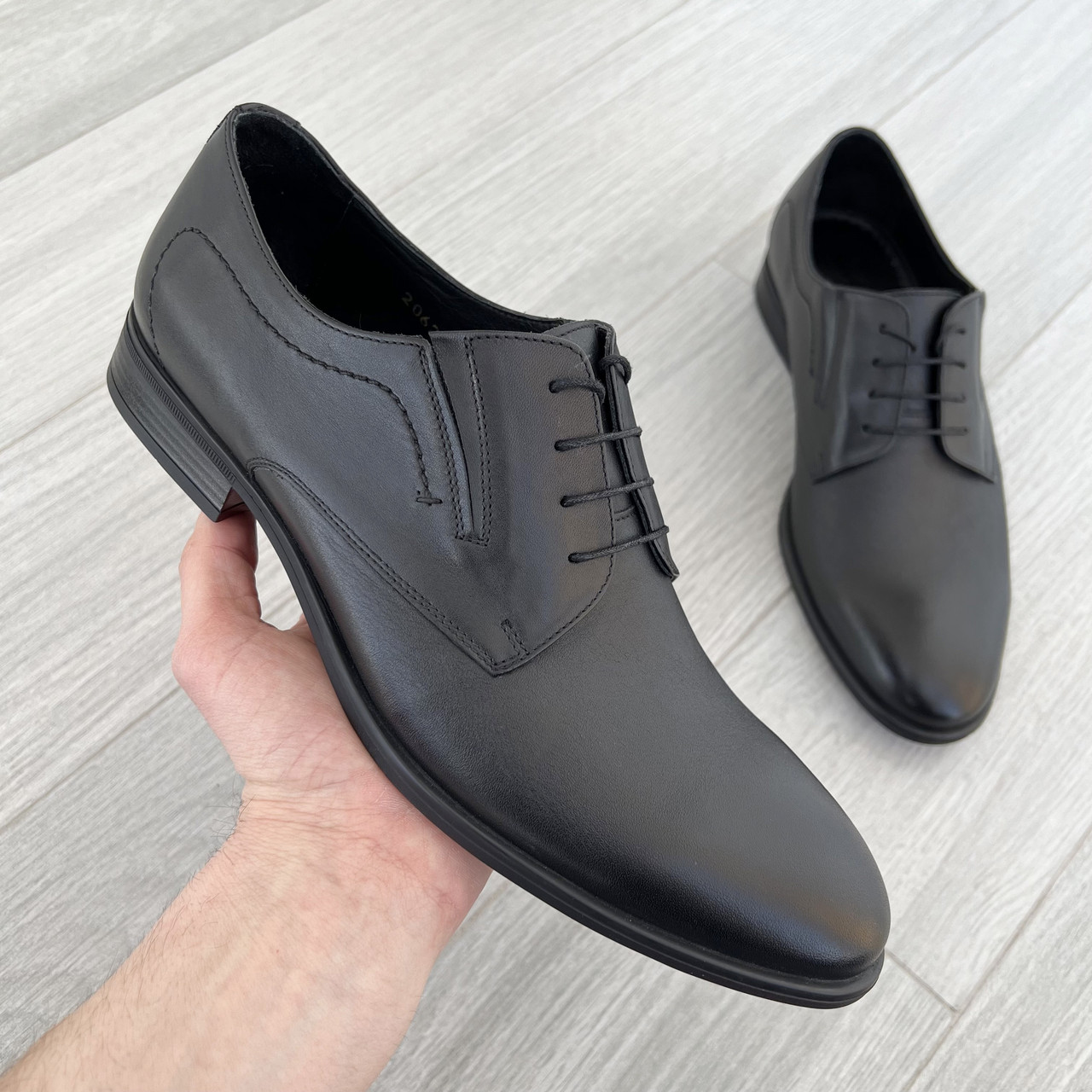 Стильні класичні чоловічі дербі 39 розмір, фото 1