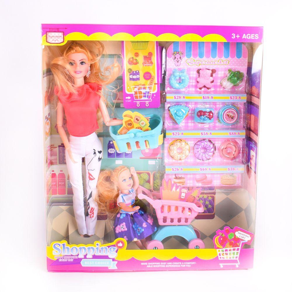 Дитяча лялька Барбі для дівчинки в супермаркеті з аксесуарами Kt, фото 1