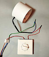 Таймер 60 хв. затримки відключення вентилятора накладний, фото 4