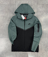 Кофта, зипка Nike Tech fleece з капюшоном, фото 3