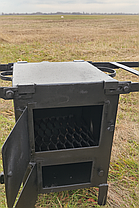 Буржуйка сушіння ЗСУшка – компактна піч для обігріву та приготування їжі, фото 4