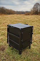 Буржуйка сушіння ЗСУшка – компактна піч для обігріву та приготування їжі, фото 5