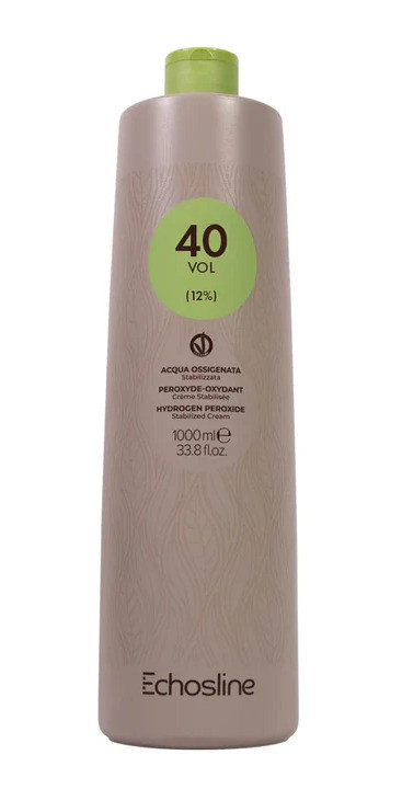 Крем-окислювач - Echosline Hydrogen Peroxide Stabilized Cream 40 vol (12%) 1000мл. (Оригінал), фото 1