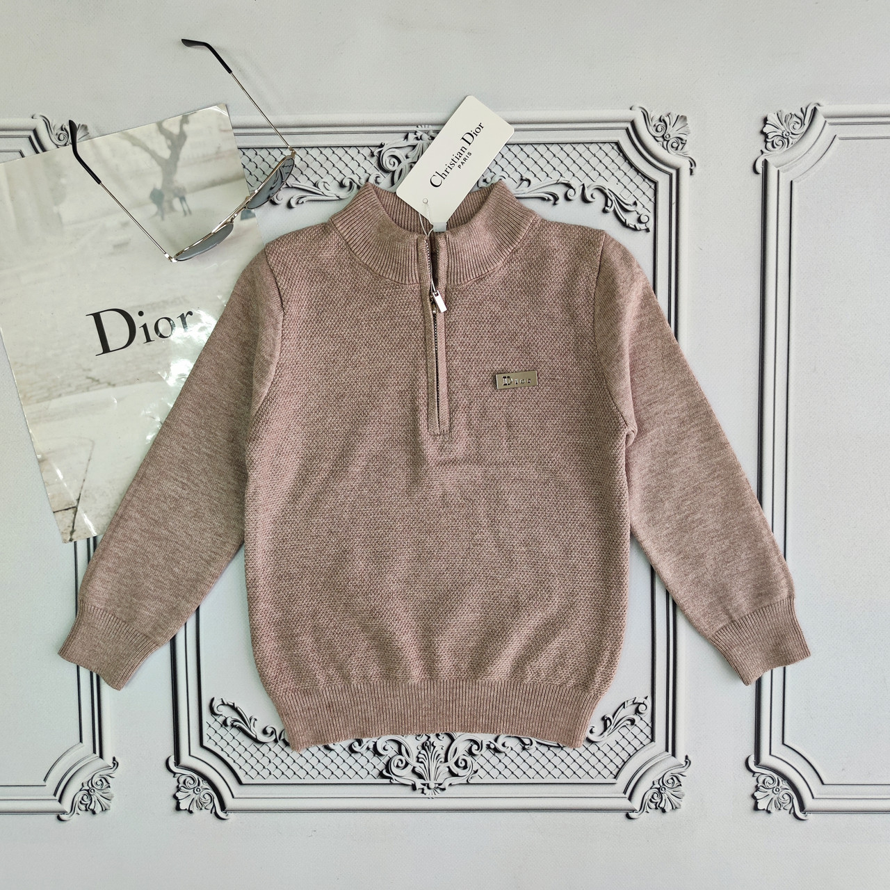 Джемпер на блискавці для хлопчика Діор