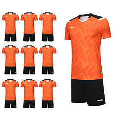 Футбольна форма на команду Europaw 031 Pulse помаранчевий (10 комплектів)