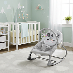 Крісла-гойдалки, розвиваючі килимки