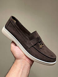 Жіночі лофери Loro Piana Brown