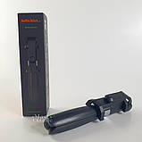 Штатив для телефона з пультом Bluetooth Selfie Stick, телескопічний трипод-селфі палиця Чорний, L01, фото 10