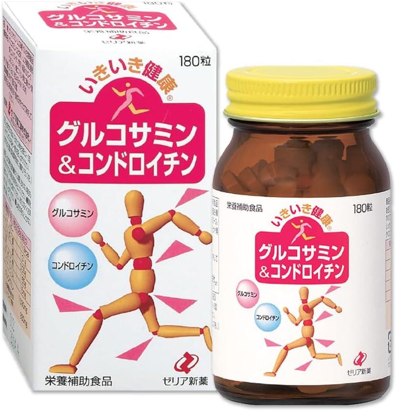 Zeria Ikiki Kenko глюкозамін та хондроїтин, 180 таблеток на 20 днів. До 05/2026, фото 1