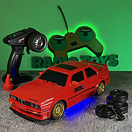 Дрифт машинка BMW Е30 на радіокеруванні Червона | Машинка для дрифту БМВ на радіоуправлінні | На акумуляторі, фото 3