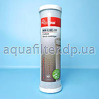 Картридж з активованого пресованого вугілля НОВА ВОДА NW-CBC-10