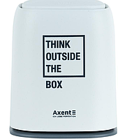 Настільний контейнер для сміття, прямокутний. Матеріал: пластик. Колір: білий. 2133-21-A