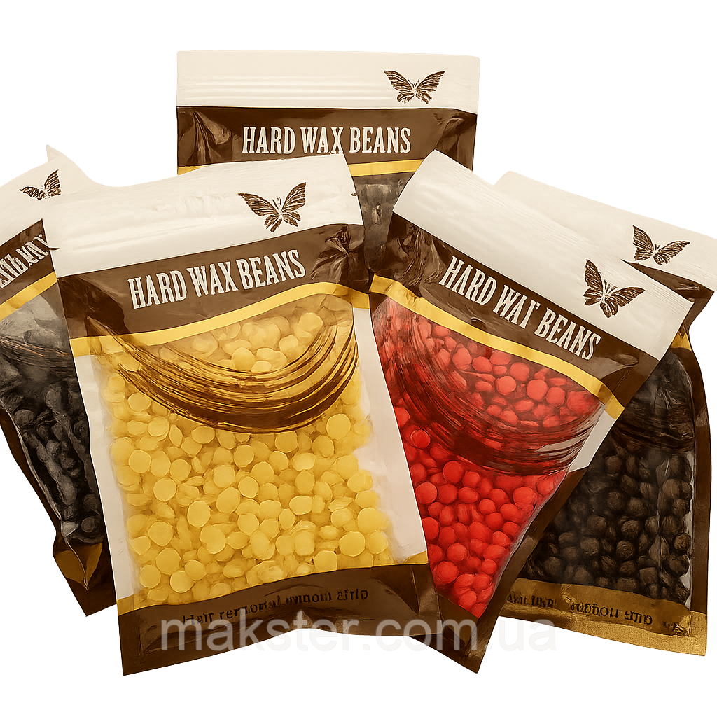 Віск для депіляції гарячий плівковий у гранулах гарячий Hard Wax Beans 100 г