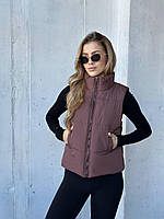 Жіноча тепла жилетка демісезон, фото 5