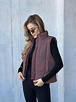 Жіноча тепла жилетка демісезон, фото 9