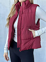 Жіноча тепла жилетка демісезон, фото 6