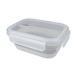 Контейнер Tribe Collapsible Container 800 мл силіконовий T-FF-0028, grey