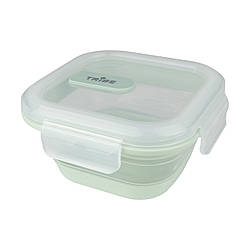 Контейнер Tribe Collapsible Container 500 мл силіконовий T-FF-0027, mint