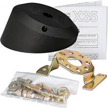 Адаптер рулевого колеса Ultraflex X35, Osculati, для рулевого редуктора T71FC, цвет черный