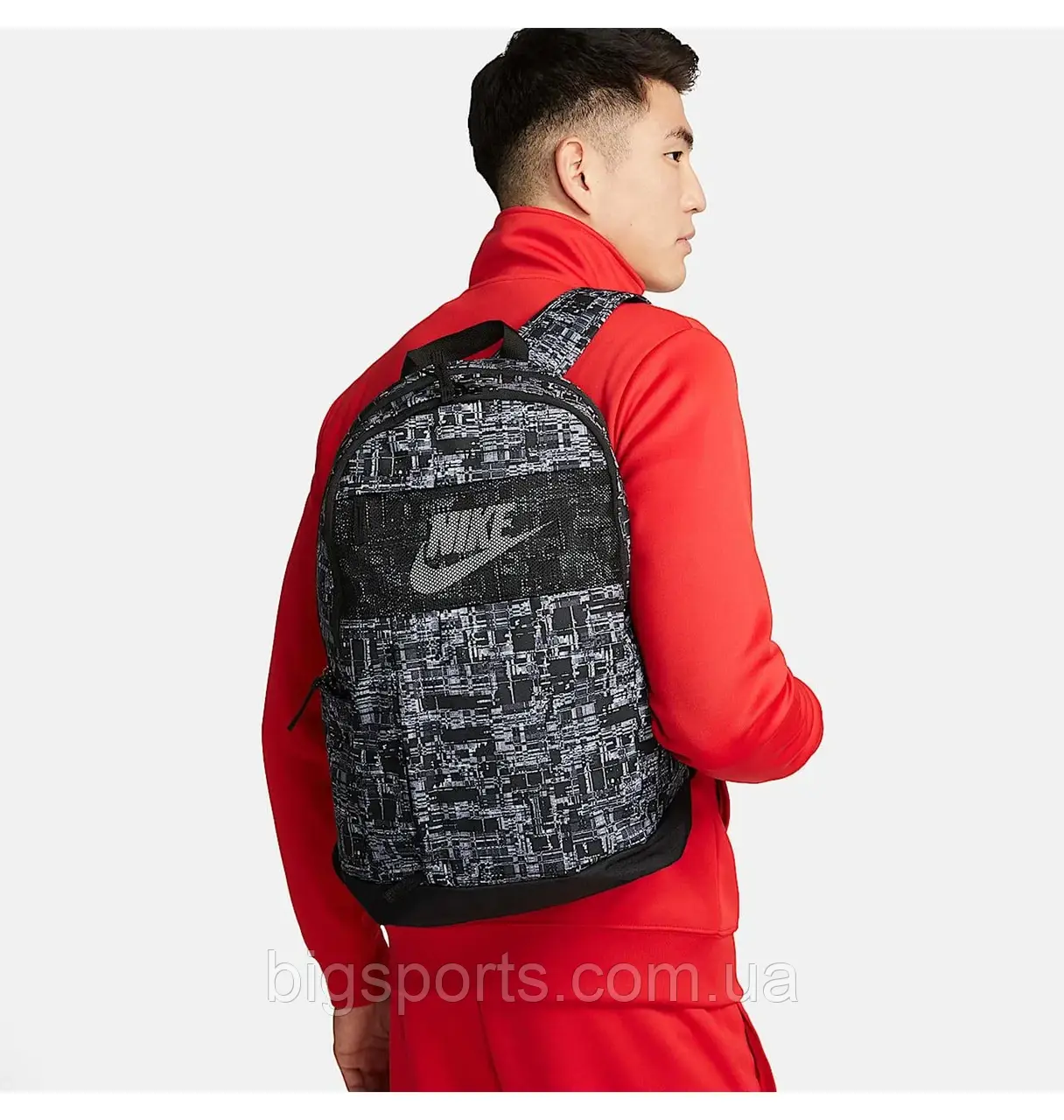 Рюкзак чоловічий Nike Elemental All Over Print Grey (арт. DR6244-010)