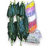 Штучні квіти букет кали латекс М 9 голів VIP, 58см, фото 4