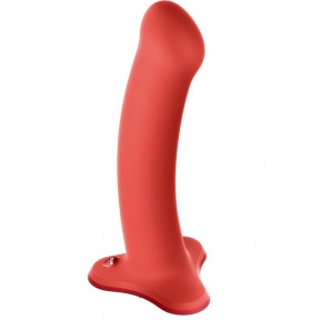 Фалоїмітатор Fun Factory MAGNUM, жовтогарячий, дуже гнучкий, довжина 18,3 см, діаметр 3,7 см