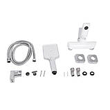 Змішувач для ванни Qtap Presto (з душовим гарнітуром) QTPRE259CRW45579 Chrome/White, фото 7