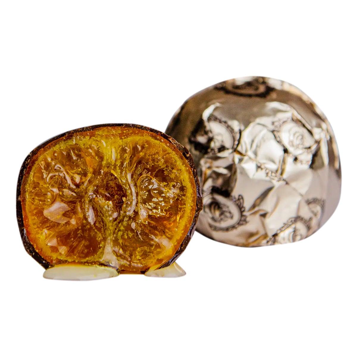 Цукерки La Fontaine ручної роботи Madame Tangerine цілий мандарин в шоколаді (1шт ≈ 45-60г)