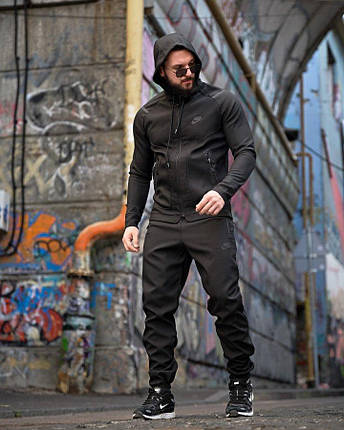 Міський костюм софтшел NK black 4 ПП8016, фото 1