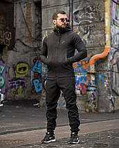 Міський костюм софтшел NK black 4 ПП8016, фото 2