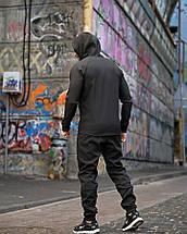 Міський костюм софтшел NK black 4 ПП8016, фото 3