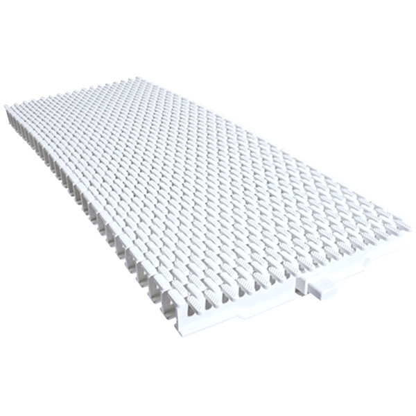 Переливна решітка Aquaviva Grift з центральним з'єднанням 195x25 мм (біла)