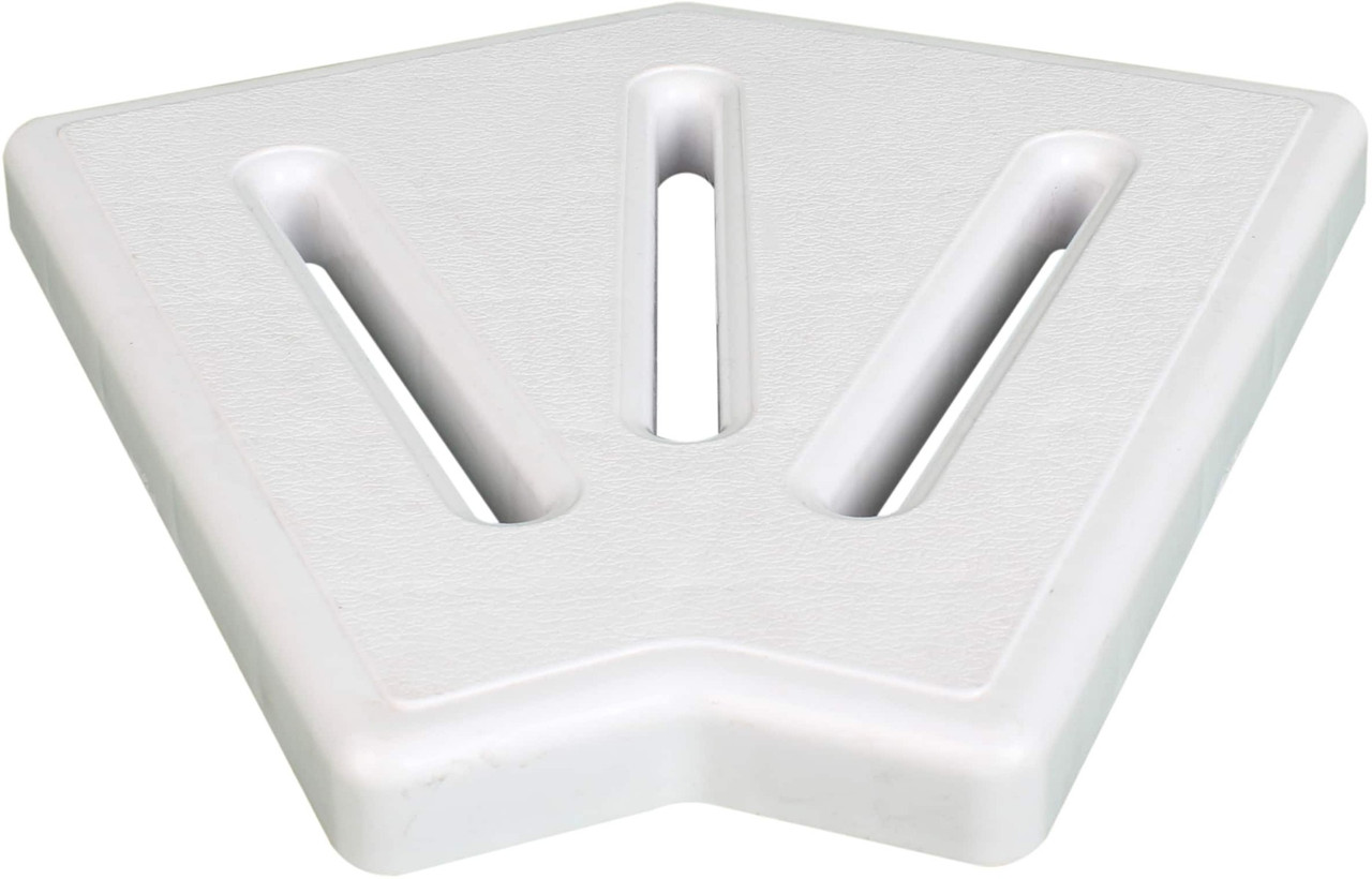 Кутовий елемент Aquaviva KP HKE26 для переливної решітки 45° 245х22 мм