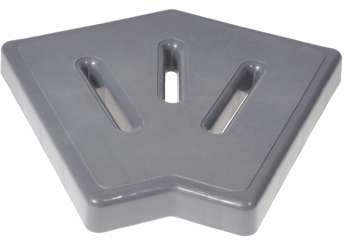 Кутовий елемент Aquaviva KP HKE24-G для переливної решітки 45° 195х22 мм