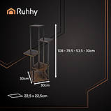 Підставка для квітів лофт RUHHY 25998, фото 2