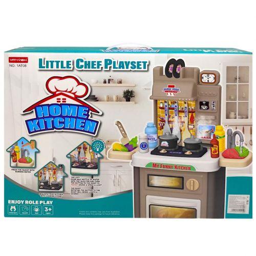 Кухня з посудом (батар.муз.світ.пар.тече вода) ВИД 1, фото 1