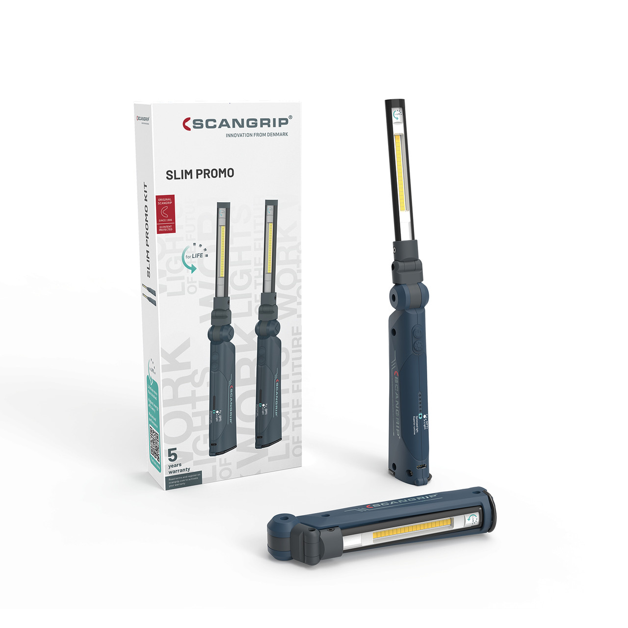 Ручний ліхтар SCANGRIP SLIM (500 люмен) (2 шт комплект) PROMO 2025, фото 1