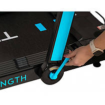 Бігова доріжка електрична THUNDER RACE-BLUE, фото 4