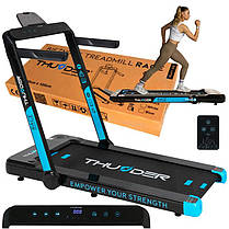 Бігова доріжка електрична THUNDER RACE-BLUE, фото 5