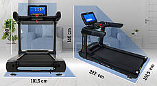 Бігова доріжка електрична THUNDER ZION-TFT-BLACK, фото 3