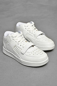 Кросівки підліток для хлопчика білого кольору 205877M