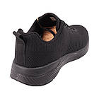 Кросівки чоловічі Restime чорні текстиль, 49, фото 4