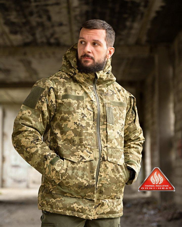 Тактична куртка бушлат Persona піксель Omni-Heat ВТ0448, фото 1
