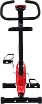 Велотренажер магнітний vidaXL 92012.A червоний, фото 5