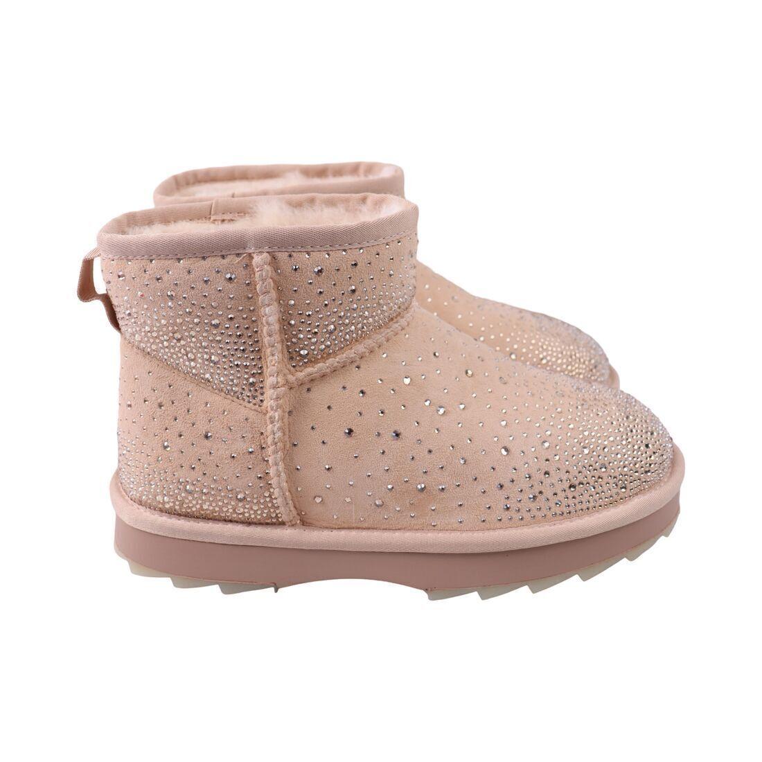 Угги жіночі Arees бежеві натуральна замша, 38, фото 1