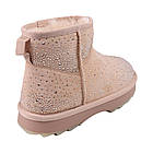 Угги жіночі Arees бежеві натуральна замша, 38, фото 4