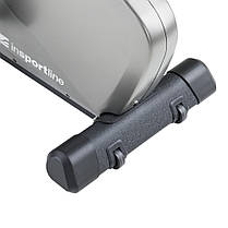 Велотренажер горизонтальний електромагнітний inSPORTline Halimed сірий, фото 3